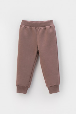 Брюки для девочки, артикул: КР 400598, цвет: коричневый - 2 фото