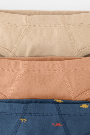 Трусы для мальчика, артикул: К 1928-3уп, цвет: синий - 2 фото