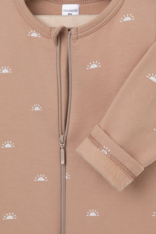 Комбинезон для новорожденных, артикул: К 6192, цвет: бежевый - 2 фото