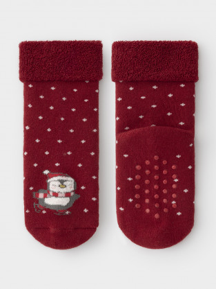Носки для девочки, артикул: К 9583/15 ФВ, цвет: красный - 2 фото