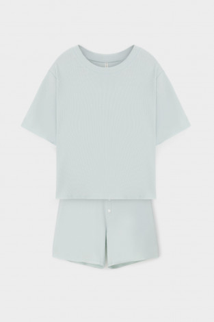 Комплекты для дома для мам, артикул: Е 20149, цвет: голубой - 2 фото