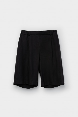 Шорты женские для мам, артикул: ЕТ 40016, цвет: черный - 2 фото