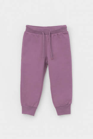 Брюки для девочки, артикул: КР 400660, цвет: бордовый - 2 фото