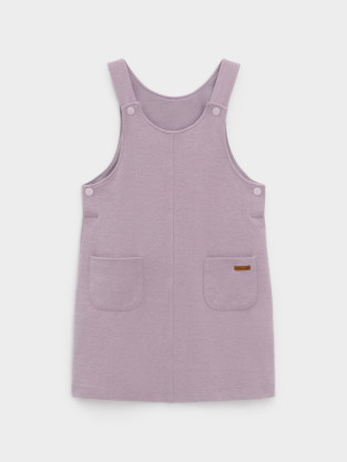 Сарафан для девочки, артикул: КР 5955, цвет: фиолетовый - 2 фото