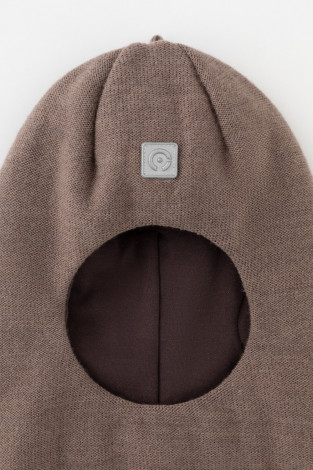 Шапка для девочки, артикул: КВ 20283/25ш, цвет: коричневый - 2 фото