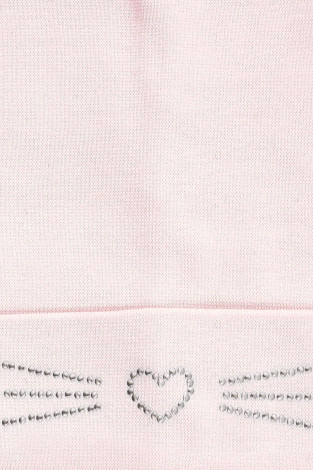 Шапка для девочки, артикул: К 8167, цвет: розовый - 2 фото