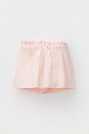 Шорты для девочки, артикул: КР 400688, цвет: светло-розовый - 2 фото