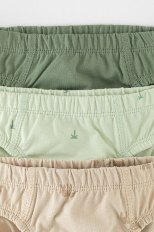 Трусы для мальчика, артикул: К 1966-3уп, цвет: зеленый - 2 фото