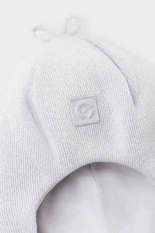 Шапка для девочки, артикул: КВ 20324, цвет: серый - 2 фото