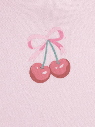 Нагрудник для новорожденных, артикул: К 8526, цвет: светло-розовый - 2 фото