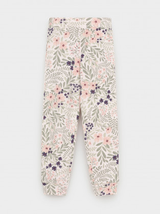 Брюки для девочки, артикул: КР 400536, цвет: светло-розовый