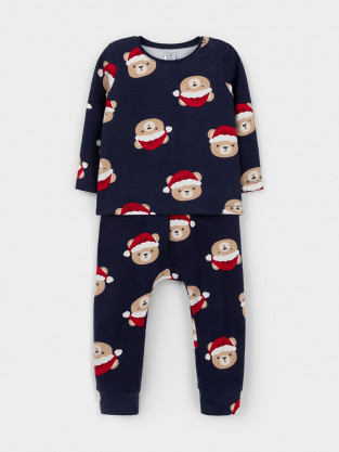 Пижамы, артикул: К 1661, цвет: синий - 2 фото