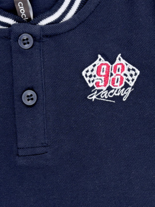 Футболка для мальчика, артикул: КР 302767-1, цвет: темно-синий - 2 фото