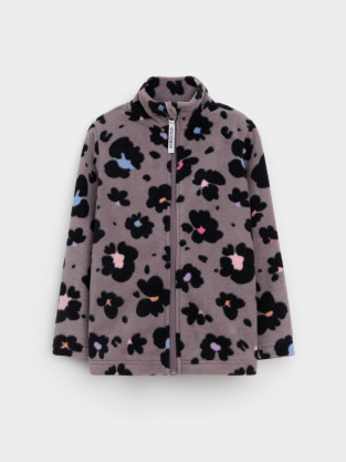 Куртка для девочки, артикул: ФЛ 34025-1/н/43 ГР, цвет: розовый - 2 фото