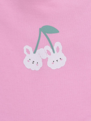 Нагрудник для новорожденных, артикул: К 8519, цвет: светло-розовый - 2 фото