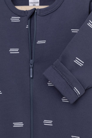 Комбинезон для новорожденных, артикул: К 6192, цвет: серый - 2 фото