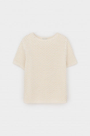 Джемперы женские для мам, артикул: ЕВ 30221, цвет: бежевый - 2 фото