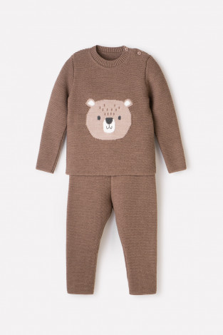 Комплект для мальчика, артикул: К 862/ш, цвет: бежевый - 2 фото