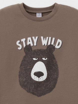 Пижама для мальчика, артикул: К 1567, цвет: коричневый - 2 фото