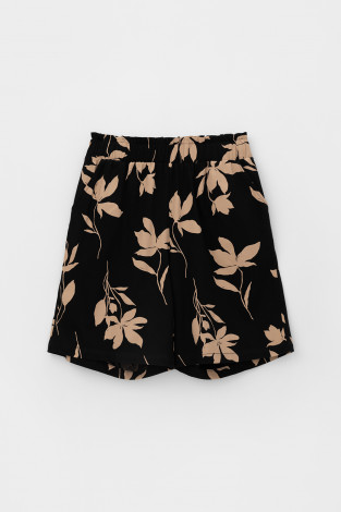 Шорты женские для мам, артикул: ЕВТ 4108, цвет: черный3 - 2 фото