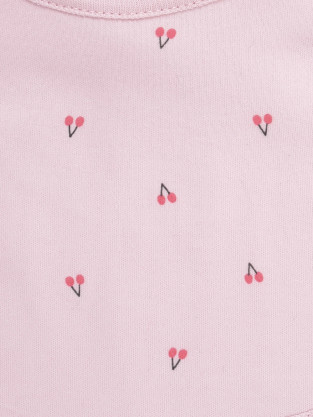 Нагрудник для новорожденных, артикул: К 8526, цвет: светло-розовый - 2 фото