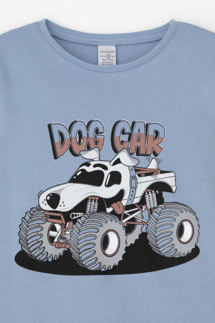 Пижама для мальчика, артикул: К 1541, цвет: голубой - 2 фото