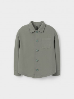 Рубашки для мальчика, артикул: КР 302982, цвет: хаки - 2 фото