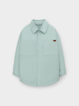 Куртка для девочки, артикул: ВК 32182/2 ГР, цвет: голубой - 2 фото