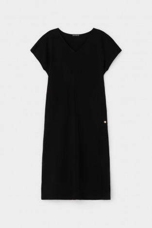 Платья женские для мам, артикул: ЕВТ 5030, цвет: черный3 - 2 фото