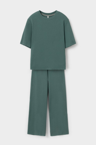 Комплекты для дома для мам, артикул: Е 20197, цвет: зеленый - 2 фото