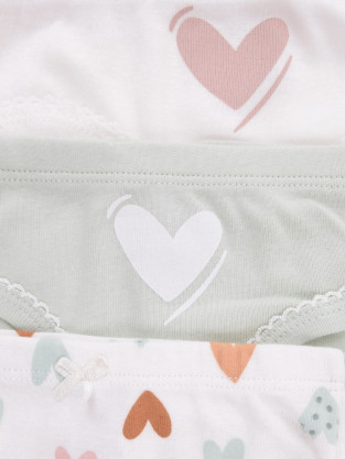 Трусы для девочки, артикул: К 1978-3уп, цвет: голубой - 2 фото