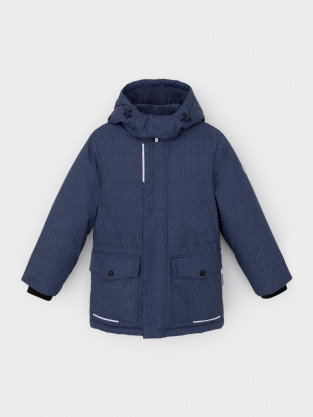 Куртки для мальчика, артикул: ВК 36107/н/1 ГР, цвет: синий - 2 фото