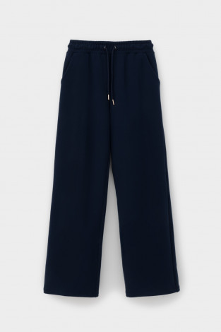 Брюки женские для мам, артикул: ЕВТ 4154, цвет: синий - 2 фото