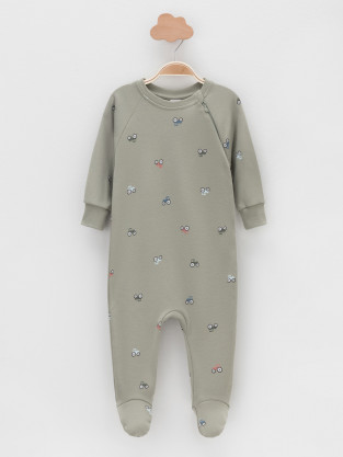 Комбинезон для новорожденных, артикул: К 6444-2уп, цвет: хаки - 2 фото
