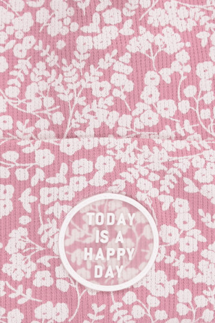 Шапка для девочки, артикул: К 8171, цвет: розовый - 2 фото