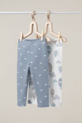 Брюки для новорожденных, артикул: К 400785-2уп, цвет: коричневый - 2 фото