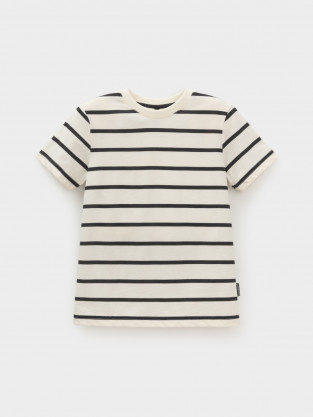 Футболка для мальчика, артикул: КР 302839, цвет: сахар - 2 фото