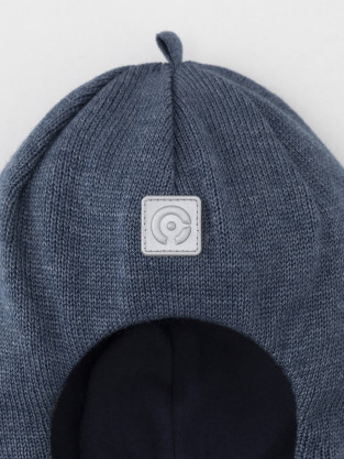 Шапка для мальчика, артикул: КВ 20268/25, цвет: синий - 2 фото
