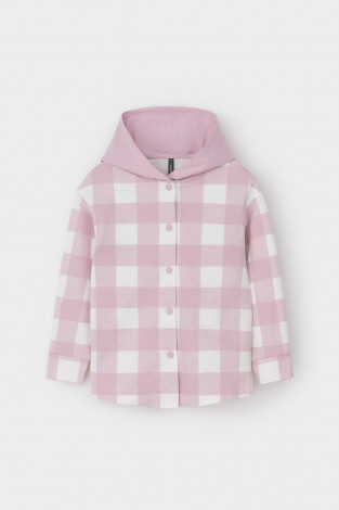 Рубашка для девочки, артикул: КР 302698, цвет: розовый - 2 фото