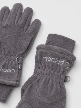 Перчатки, артикул: ФЛ 10001/25/60 ГР, цвет: темно-серый - 2 фото