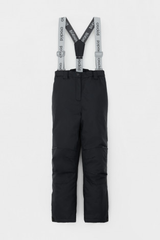 Брюки утепленные, артикул: ВК 46017/24/1 ГР, цвет: черный - 2 фото