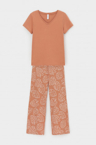 Комплекты для дома для мам, артикул: Е 20075/24, цвет: коричневый - 2 фото