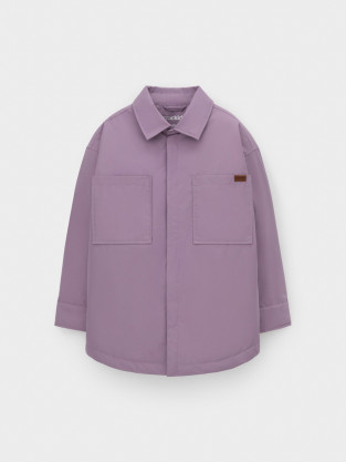 Куртка для девочки, артикул: ВК 32182/3 ГР, цвет: бордовый - 2 фото