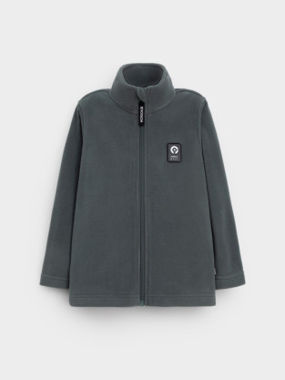 Куртка для мальчика, артикул: ФЛ 34025/5 ГР, цвет: зеленый - 2 фото