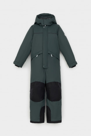 Комбинезоны утепленные для мальчика, артикул: ВК 60101/6 ГР (122-158), цвет: зеленый - 2 фото