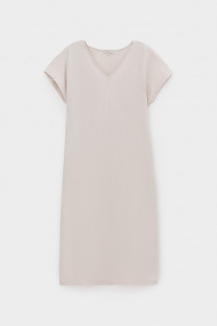 Платья женские для мам, артикул: ЕВТ 5030, цвет: бежевый - 2 фото