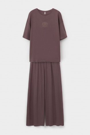 Комплекты для дома для мам, артикул: Е 20183, цвет: фиолетовый - 2 фото