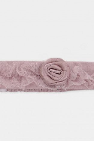 Повязка для девочки, артикул: К 8173, цвет: розовый - 2 фото