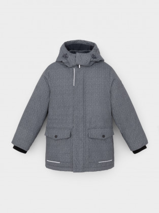 Куртки для мальчика, артикул: ВК 36107/н/2 ГР, цвет: серый - 2 фото