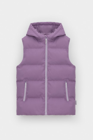 Жилет для девочки, артикул: ВК 35018/2 ГР (128-152), цвет: бордовый - 2 фото